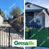 Artificial, Fake Grass Fence-Grass Fence Panels