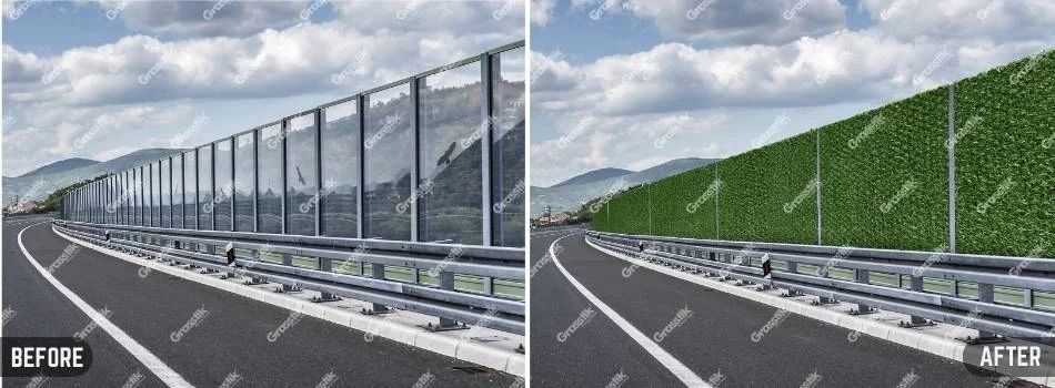 Roadside fence